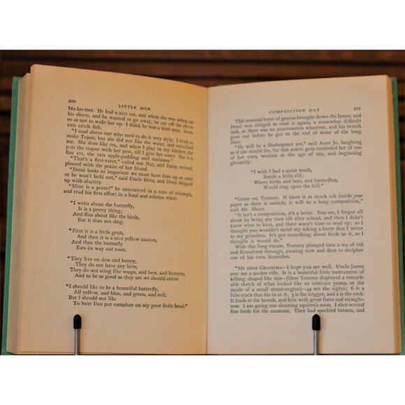 Little Men by Louisa May Alcott, The Children's Press, 1958 First Edition - Picture 7 of 7